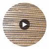 Grass Galore Specialty Grasscloth | Phillipe Romano Circular Swatch | DW