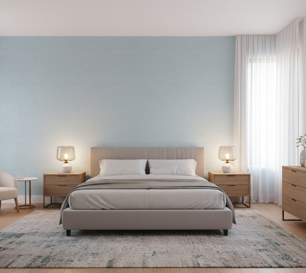 Grasses, Weaves, & Micas | Phillipe Romano - bedroom room setting