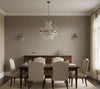 Grasses, Weaves, & Micas | Phillipe Romano - dining room room setting