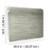Green Grassweave Peel and Stick Wallcovering | Jeffrey Stevens - Image 3