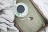 Green Grassweave Peel and Stick Wallcovering | Jeffrey Stevens - Image 8