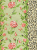 Malmaison, Green / Pink / Taupe