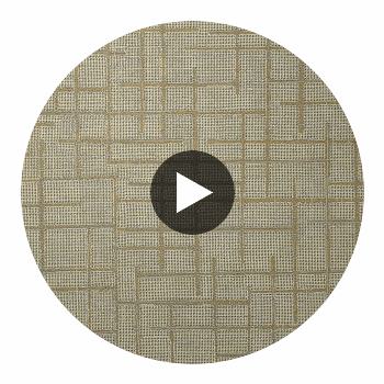 Greenwood Contemporary Metallic Durable | Hollywood Wallcoverings Circular Swatch | Hollywood Wallcoverings