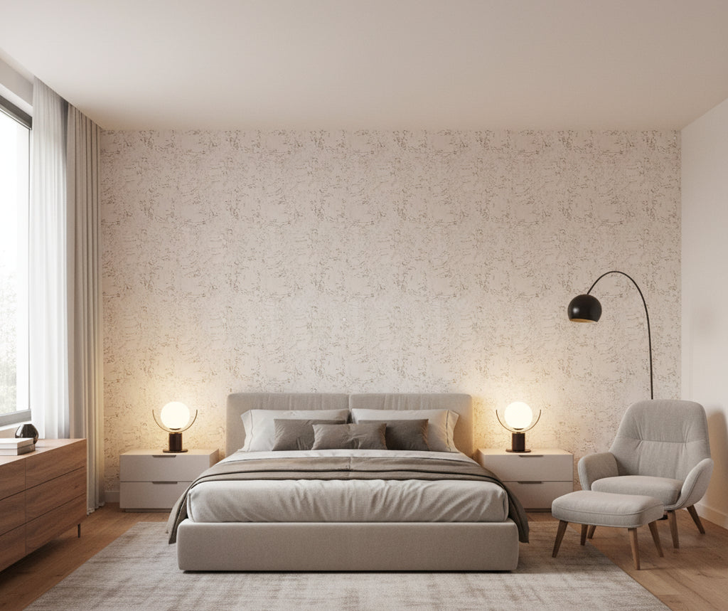 Gregoria Cork | Phillipe Romano - bedroom room setting