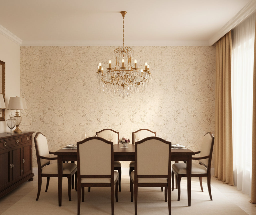 Gregoria Cork | Phillipe Romano - dining room room setting