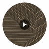 Gregory Diamonds Drive | Hollywood Wallcoverings Circular Swatch | Hollywood Wallcoverings
