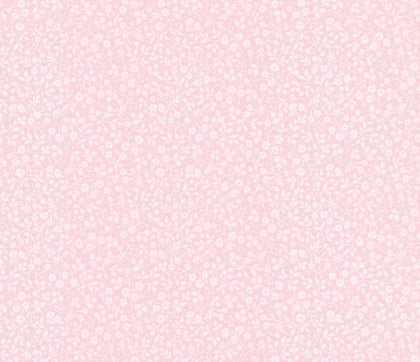 Gretel Pink Floral Meadow Wallcovering