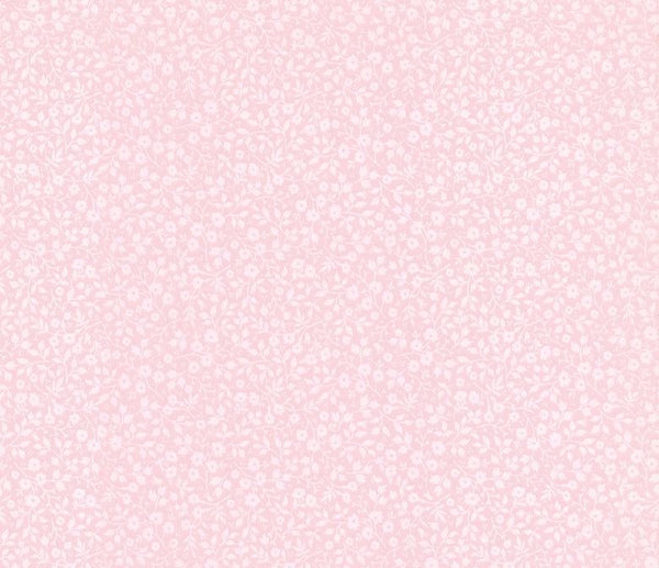Gretel Pink Floral Meadow Wallcovering