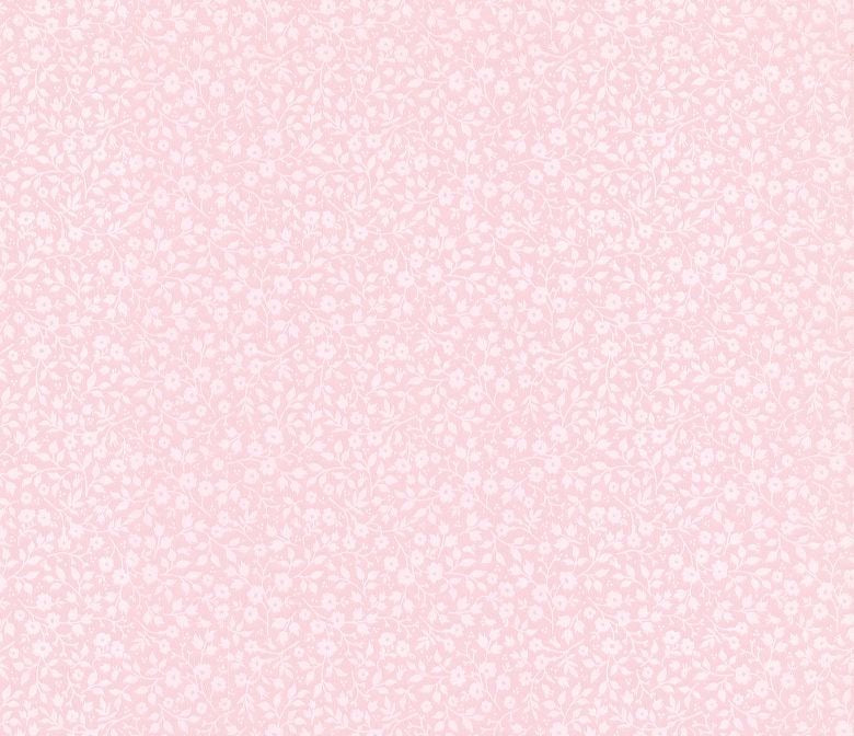 Gretel Pink Floral Meadow Wallcovering swatch