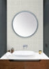Grey Batik Blok Peel and Stick Wallcovering | Jeffrey Stevens - Image 4