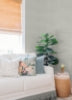 Grey Classic Faux Grasscloth Peel and Stick Wallcovering | Jeffrey Stevens - Image 3