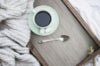 Grey Grassweave Peel and Stick Wallcovering | Jeffrey Stevens - Image 7