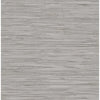 Grey Grassweave Peel and Stick Wallcovering | Jeffrey Stevens - Image 1