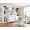 Grey Petals Wall Mural | Jeffrey Stevens - Image 2