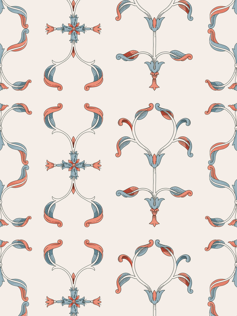 Grimaud Arabesques Wallcovering | FallingStar Studio
