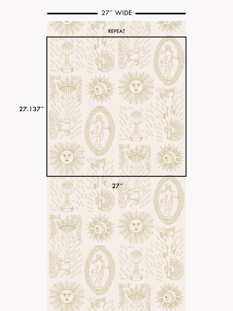Grimaud Arcanes Wallcovering | FallingStar Studio