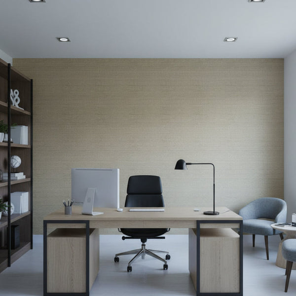 Hilary's Horizontal Grasscloth | Phillipe Romano