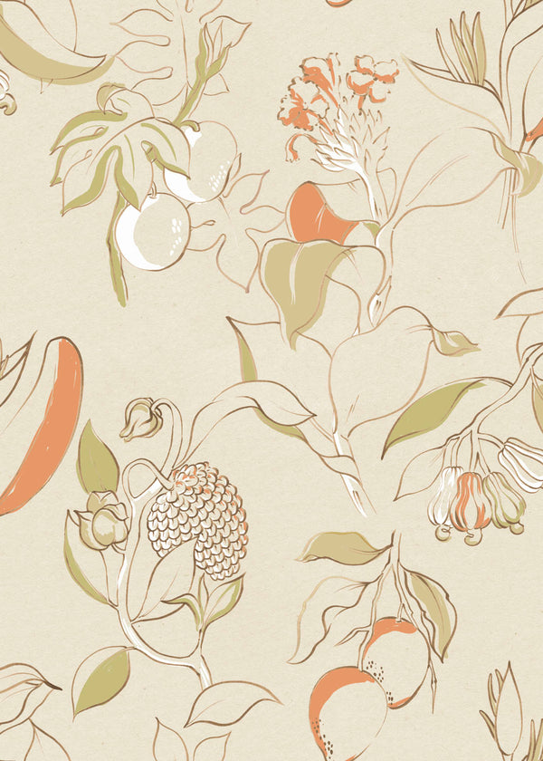 Guanábana Arena Wallcovering | Tres Tintas