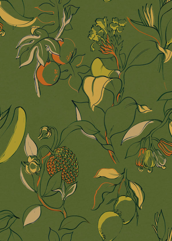 Guanábana Lima Wallcovering | Tres Tintas