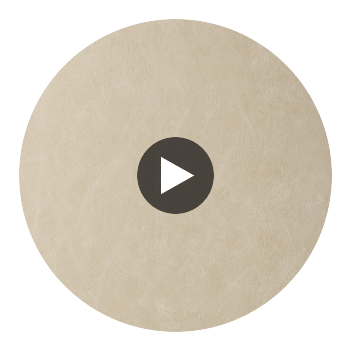 Hainsville Faux Leather Durable | Hollywood Wallcoverings Circular Swatch | Hollywood Wallcoverings