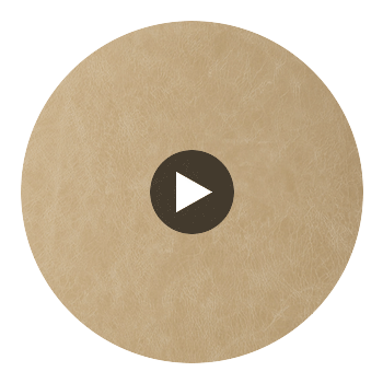 Hainsville Faux Leather Durable | Hollywood Wallcoverings Circular Swatch | Hollywood Wallcoverings