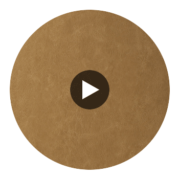 Hainsville Faux Leather Durable | Hollywood Wallcoverings Circular Swatch | Hollywood Wallcoverings