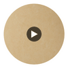 Hainsville Faux Leather Durable | Hollywood Wallcoverings Circular Swatch | Hollywood Wallcoverings