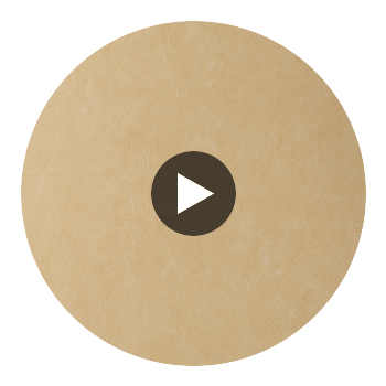Hainsville Faux Leather Durable | Hollywood Wallcoverings Circular Swatch | Hollywood Wallcoverings