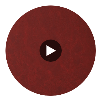 Hainsville Faux Leather Durable | Hollywood Wallcoverings Circular Swatch | Hollywood Wallcoverings