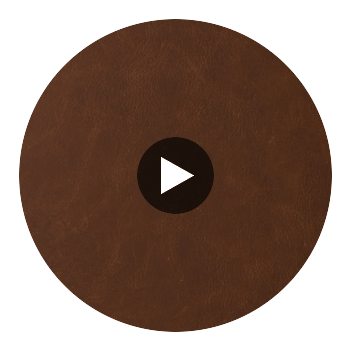 Hainsville Faux Leather Durable | Hollywood Wallcoverings Circular Swatch | Hollywood Wallcoverings