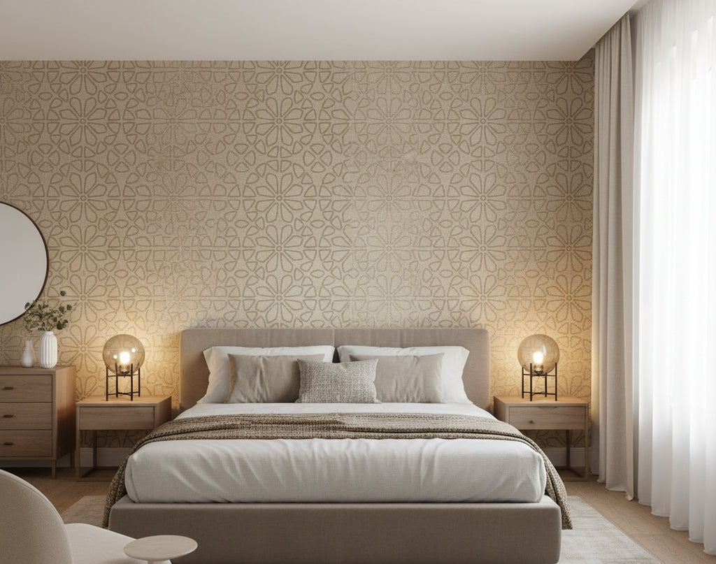 Hang Seng Grass | Phillipe Romano - bedroom room setting