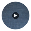 Hank's Horizontal Grasscloth | Phillipe Romano Circular Swatch | DW