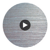 Hank's Horizontal Grasscloth | Phillipe Romano Circular Swatch | DW