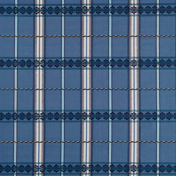 Hanover Check Indigo | Morris & Co.