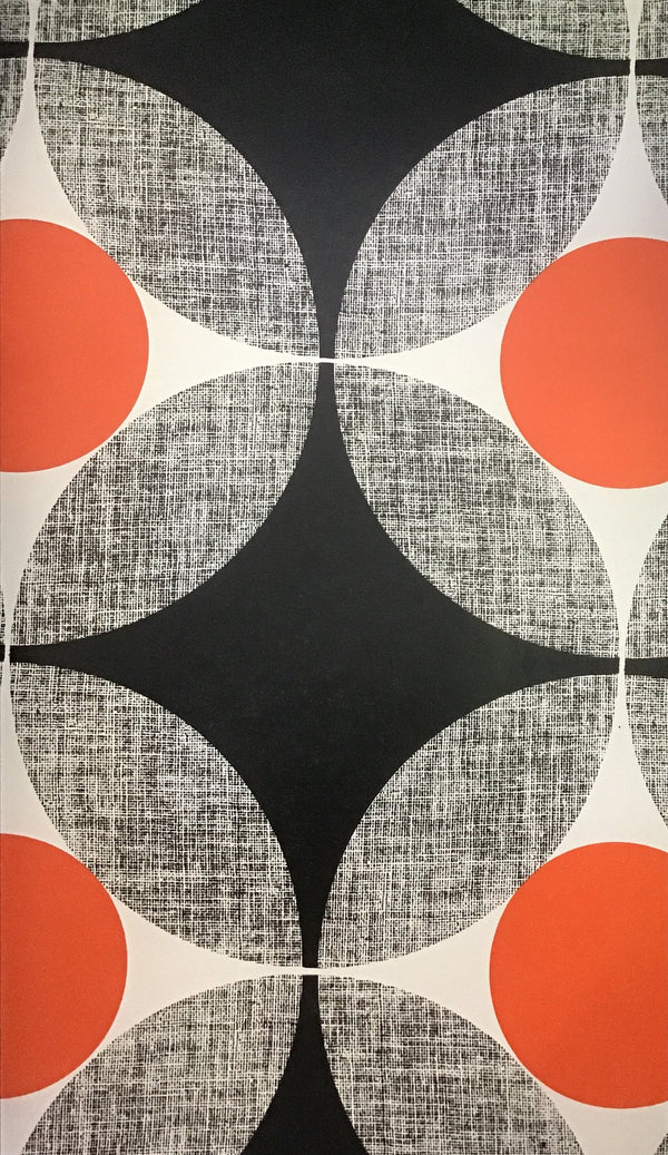 Stella's 1970's Vintage Geometric Mid-Century Modern | Architectural Wallcoverings
