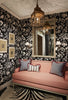 Happy Garden Background, Turquoise on Tint