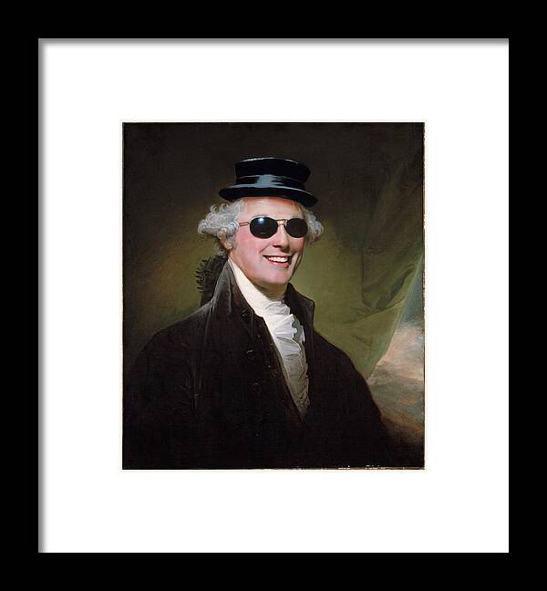 Happy Go Lucky Washington - Framed Print