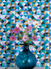Harlequin Cool Blue Wallcovering | FallingStar Studio