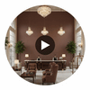 Harrison Type II Vinyl | Hollywood Wallcoverings Circular Swatch | Hollywood Wallcoverings