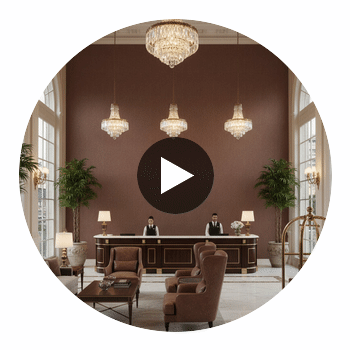 Harrison Type II Vinyl | Hollywood Wallcoverings Circular Swatch | Hollywood Wallcoverings