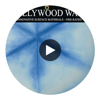 Haute Sena Durable Vinyl | Hollywood Wallcoverings Circular Swatch | Hollywood Wallcoverings