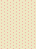 Heart and Soul Small, Pink on Yellow Wallcovering | FallingStar Studio
