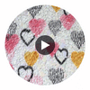 GLM-4028 Heart Glitter Multi On Rainbow designer-wallcoverings-los-angeles 2