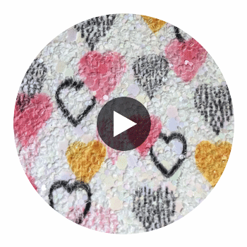 GLM-4028 Heart Glitter Multi On Rainbow designer-wallcoverings-los-angeles 2