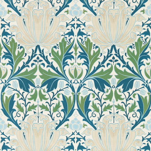 Helena Indigo/Forest | Morris & Co.