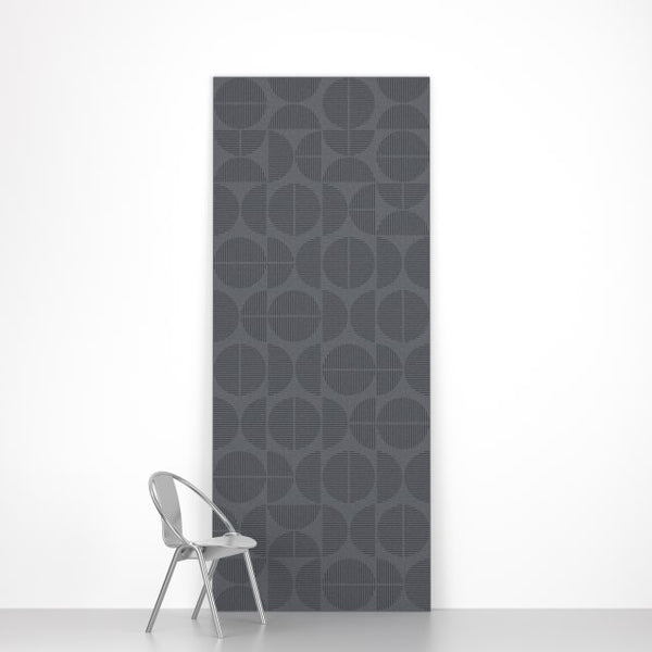 Hermosa Strand Charcoal Gray | Hollywood Wallcoverings