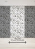 Hex-A-Gone Dove Grey Wall Mural | Jeffrey Stevens - Image 10