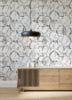 Hex-A-Gone Dove Grey Wall Mural | Jeffrey Stevens - Image 5