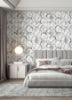 Hex-A-Gone Dove Grey Wall Mural | Jeffrey Stevens - Image 8
