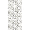 Hex-A-Gone Dove Grey Wall Mural | Jeffrey Stevens - Image 1